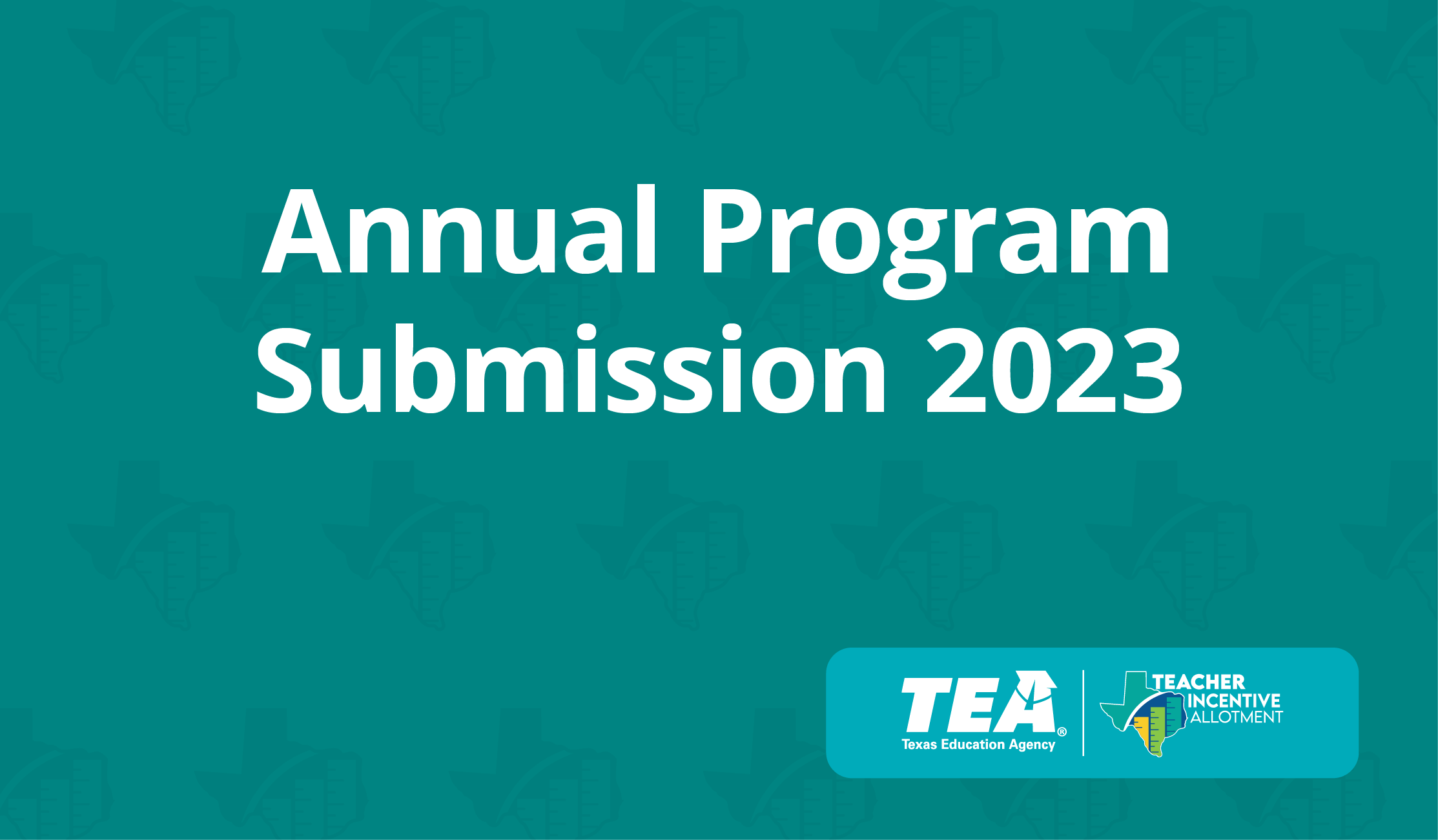 Annual Program Submission 2023